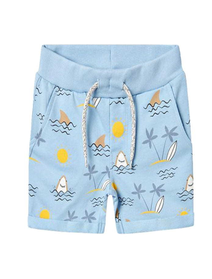 Playshoes - Boys Blue Shark Swim Shorts Set (UPF 50+)