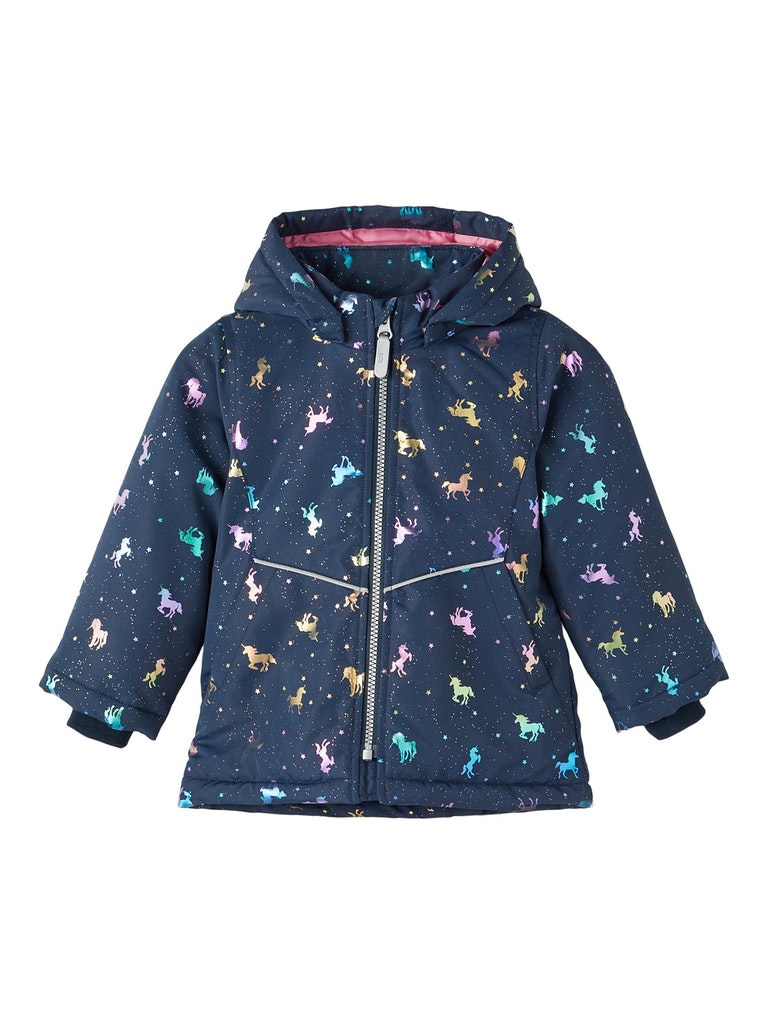 Girls unicorn clearance coat