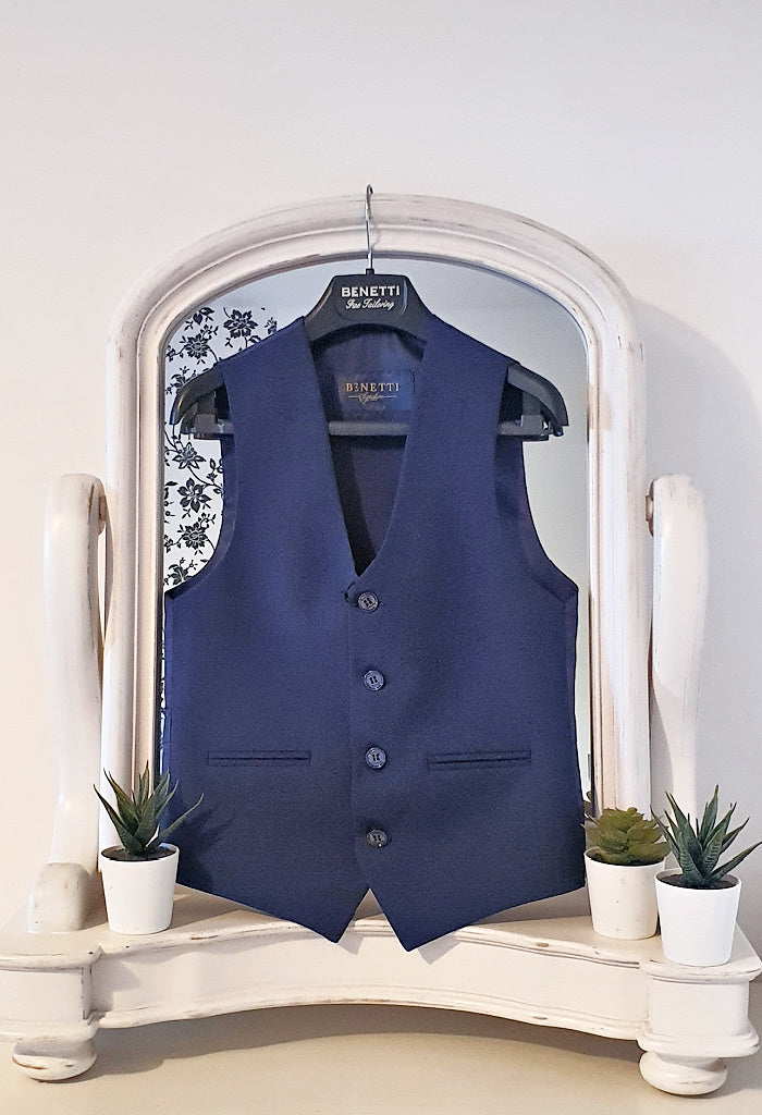 Benetti Boys Peter Petrol Waistcoat