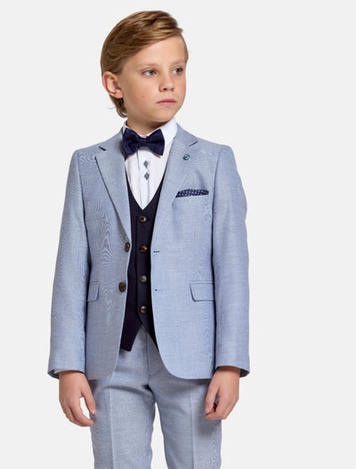 Benetti Boys 3-Piece NICKY BLUE Communion Suit