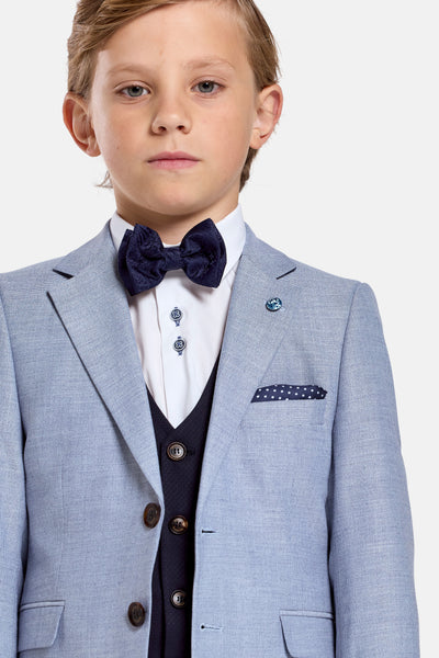 Benetti Boys 3-Piece NICKY BLUE Communion Suit