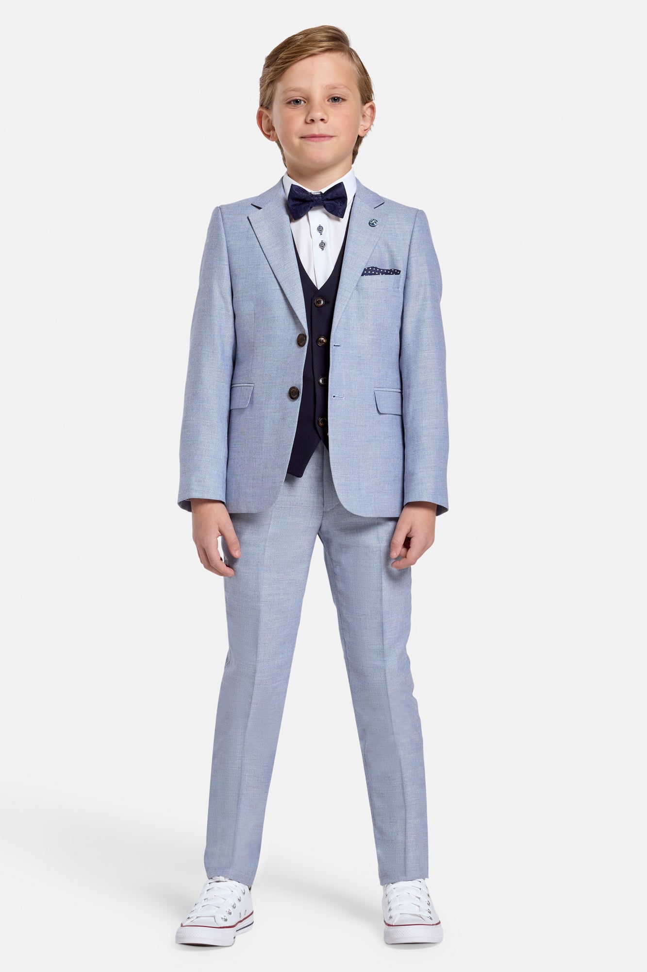 Benetti Boys 3-Piece NICKY BLUE Communion Suit