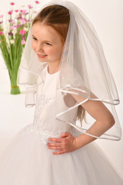 Savannah Raye Communion Dress - Bianca