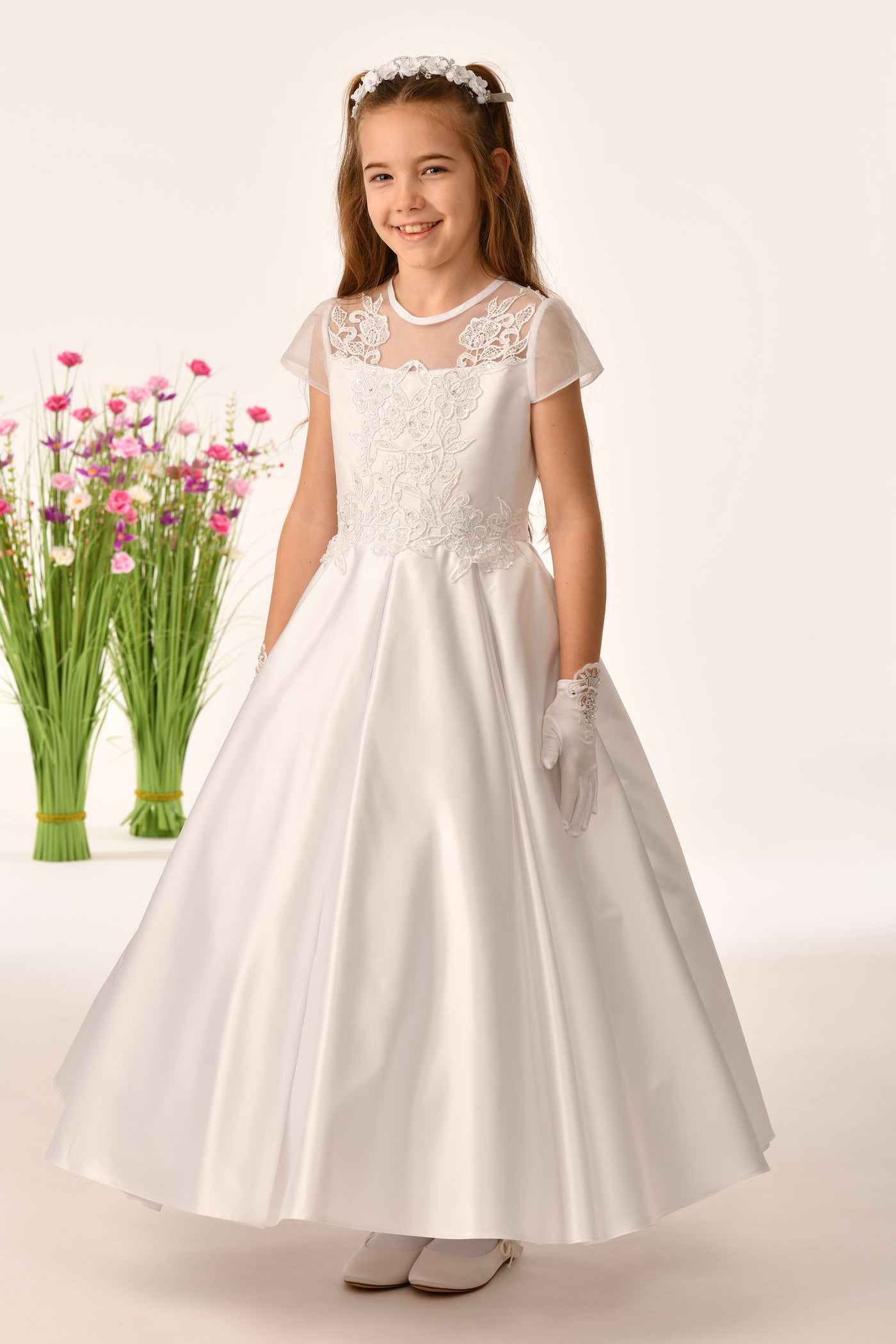 Savannah Raye Communion Dress - CHLOE