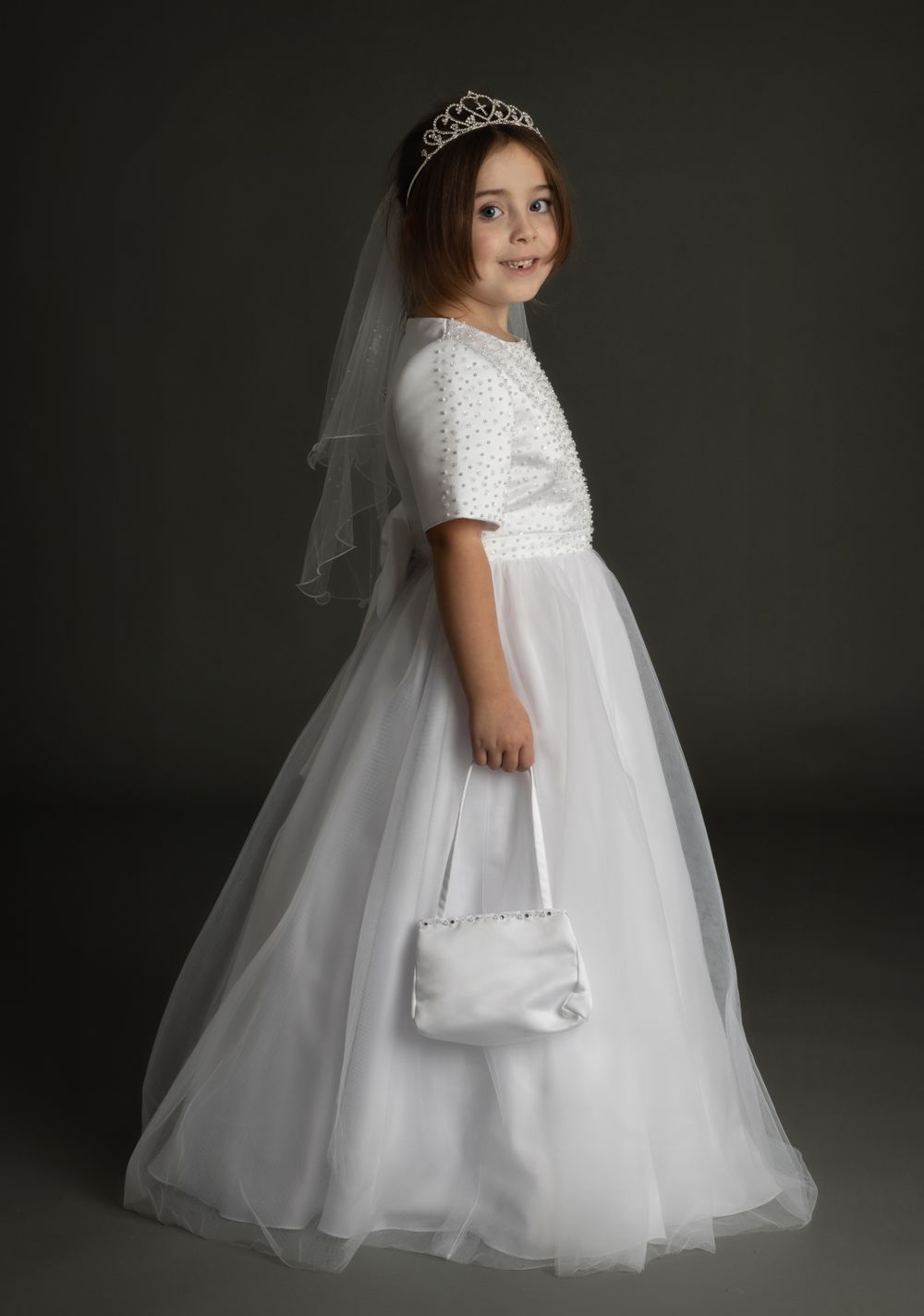 Girls Communion Dress - D010