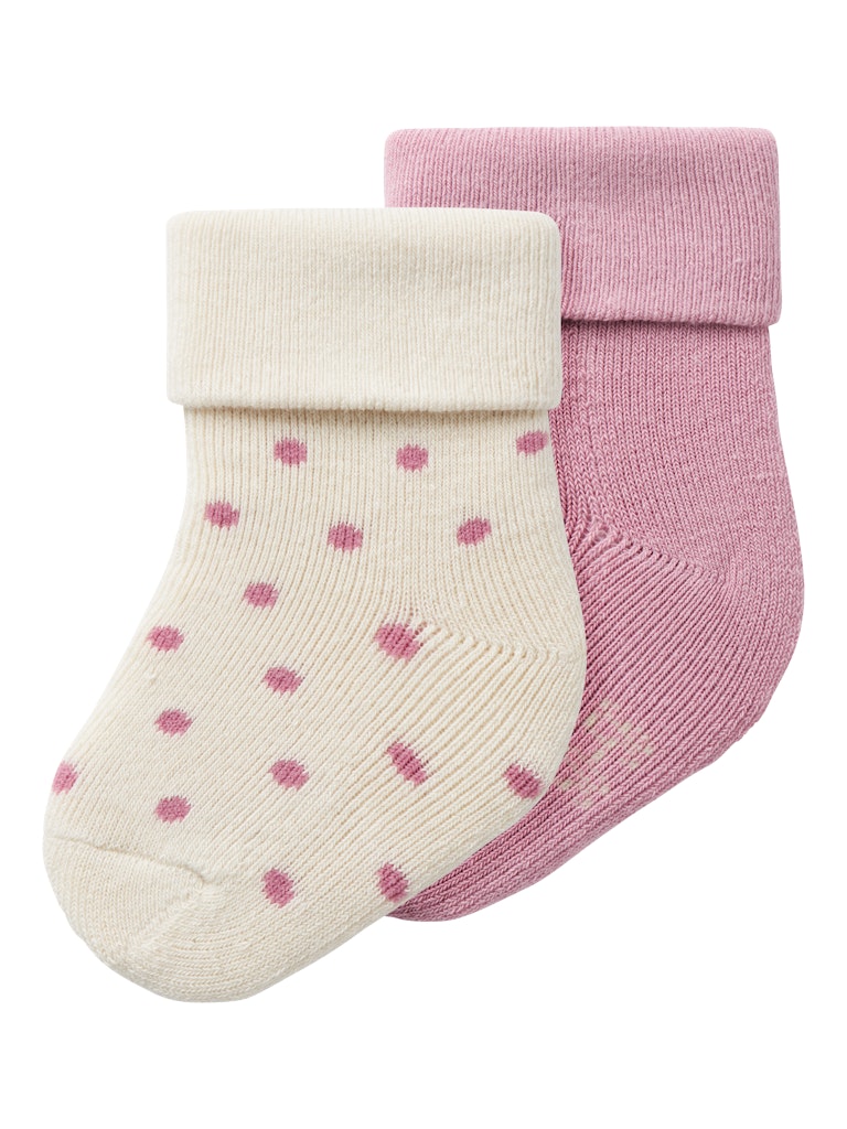 Name it Baby Girl 2-Pack Soft Cotton Socks