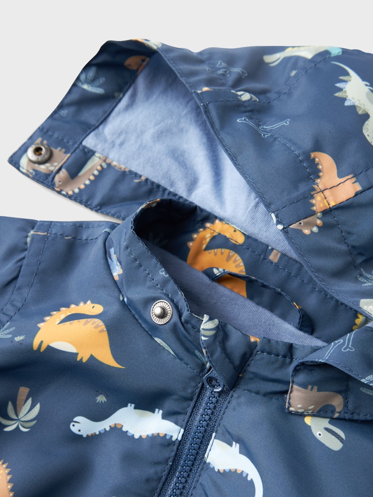 Name it Baby Boy Dinosaur Print Spring Jacket