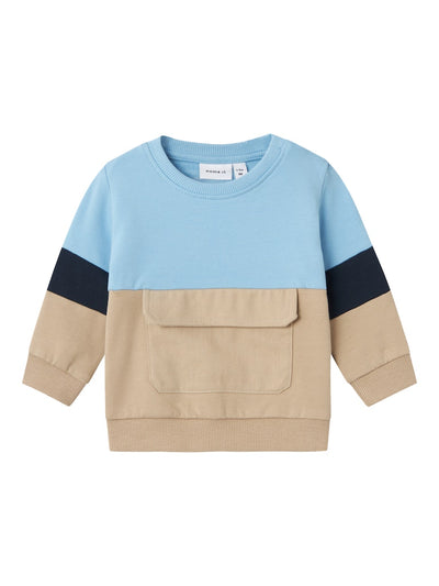 Name it Baby Boy Sweatshirt and Jogger Set - Blue