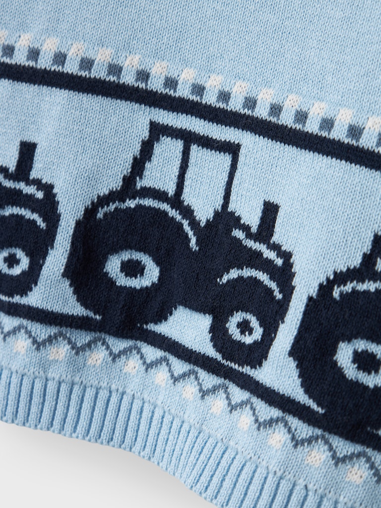 Name It Baby Boy Knitted Tractor Jumper