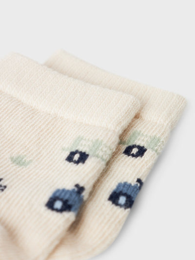 Name it Baby Boy Soft Cotton Socks - Tractor