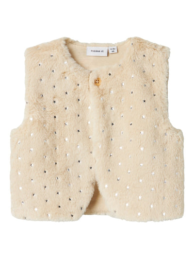 Name it Baby Girls Fun Fur Gilet