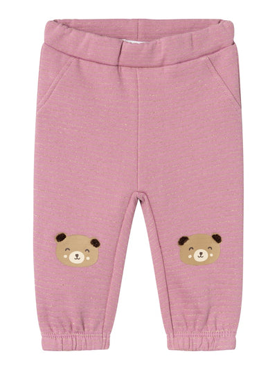 Name it Baby Girl 2-Piece Teddy Set - Pink