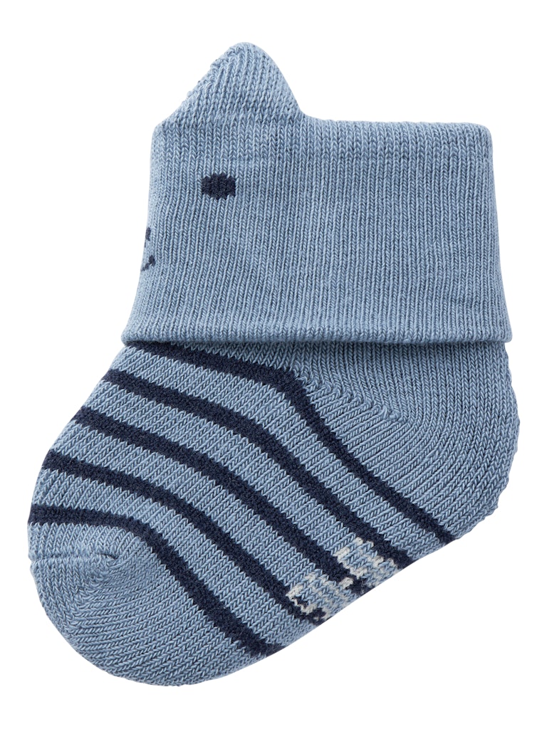 Name it Baby Boy Soft Cotton Socks - Bear Face