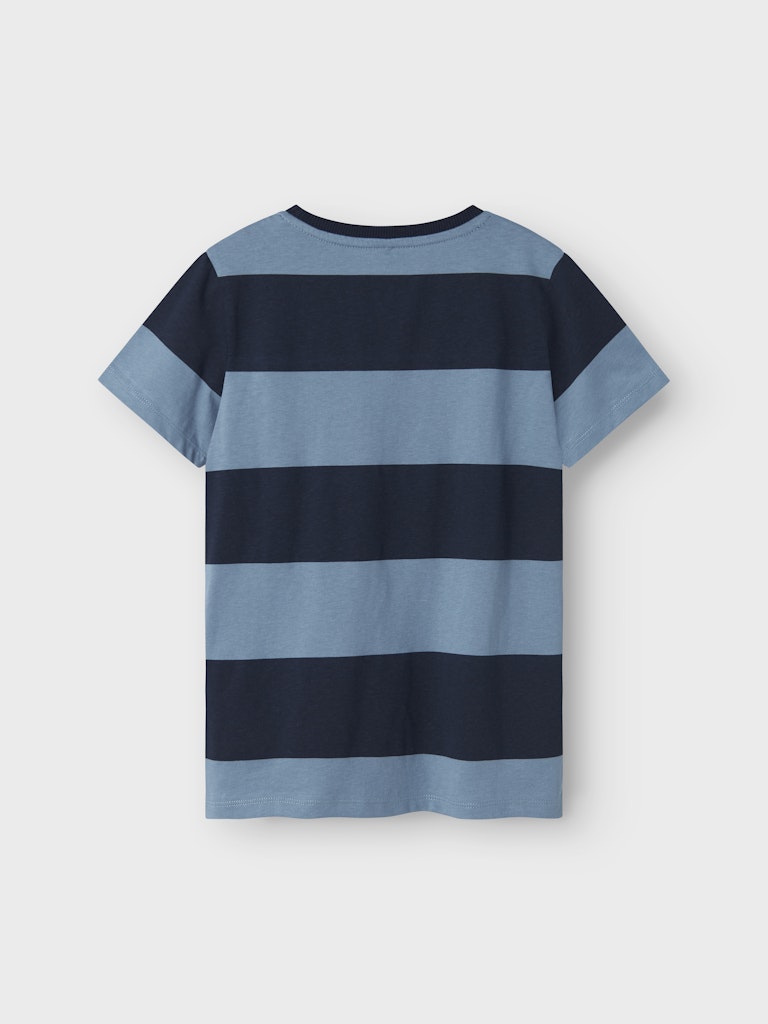 Name it Boys Short Sleeved Stripy Cotton Top