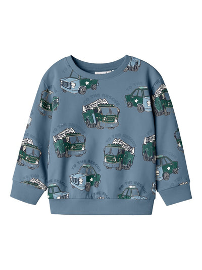 Name it Mini Boys Fire Engine Printed Sweatshirt