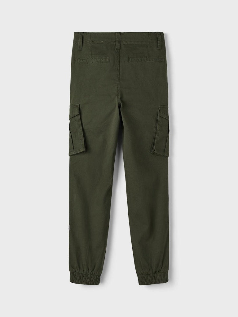 Name It Boys Dark Green Cargo Pants