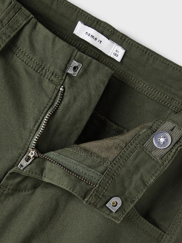 Name It Boys Dark Green Cargo Pants