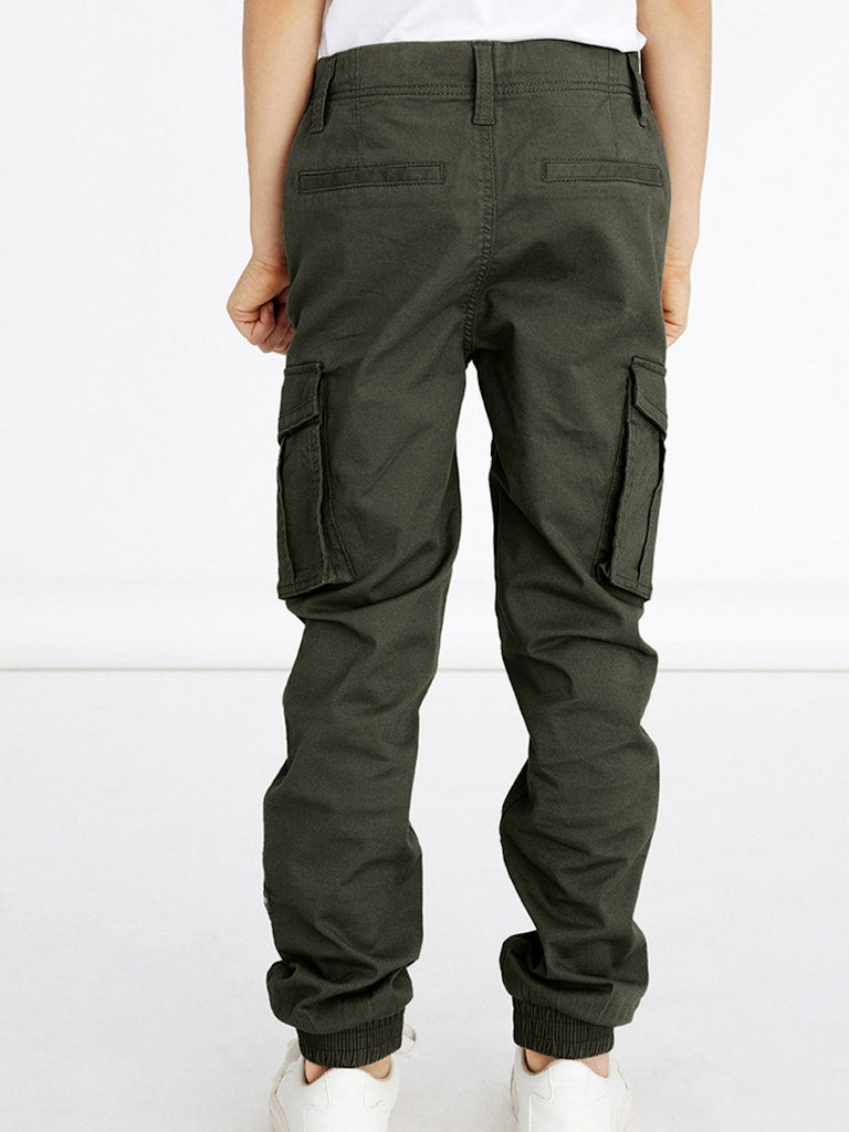 Name It Boys Dark Green Cargo Pants