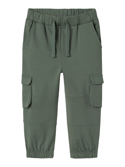 Name it Boys Cargo Sweatpants - Dark Forest