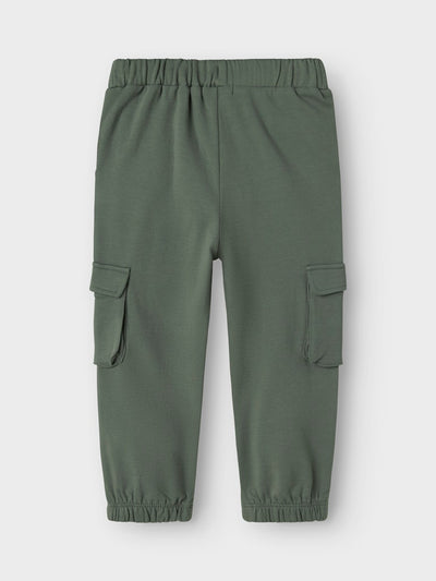 Name it Boys Cargo Sweatpants - Dark Forest