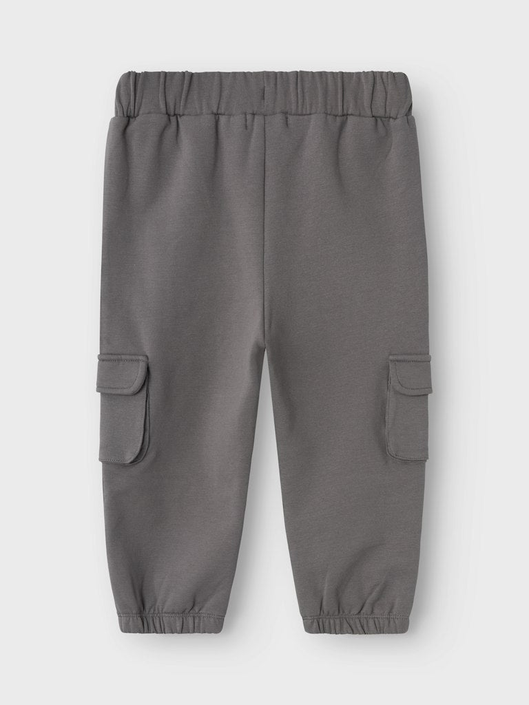 Name it Boys Cargo Sweatpants - Castlerock Grey