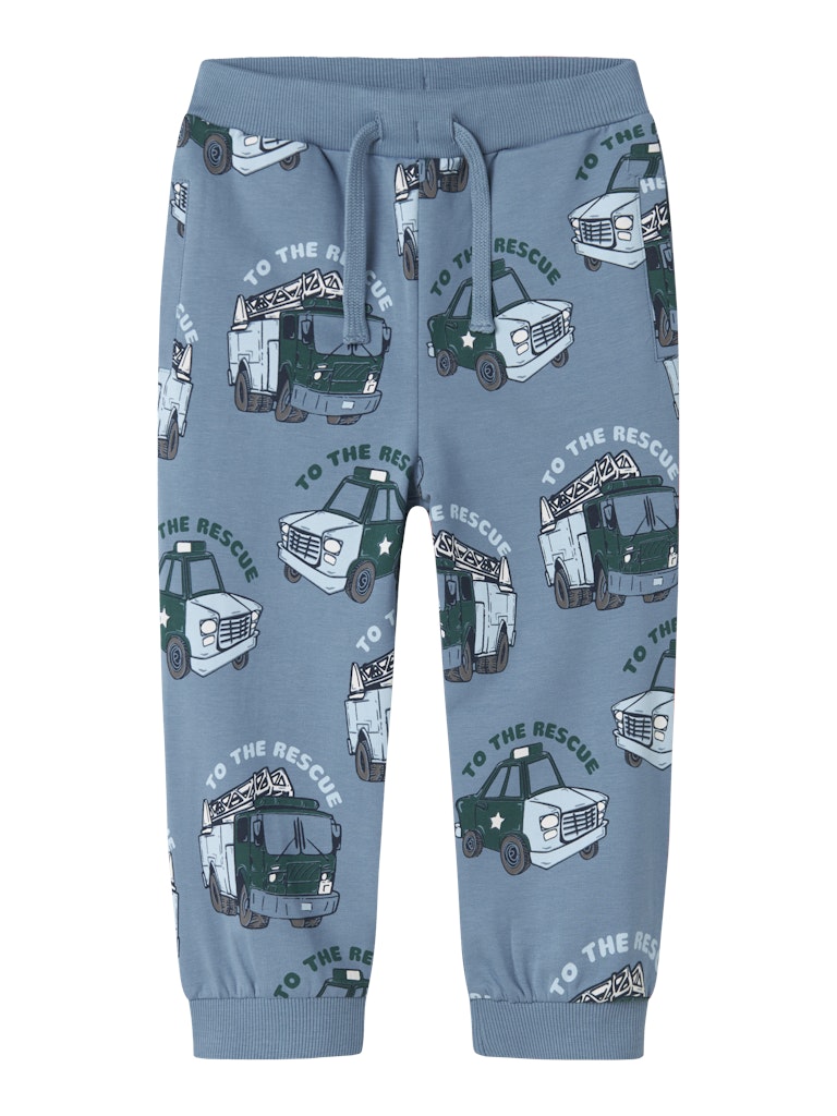 Name it Mini Boys Fire Truck Print Sweatpants