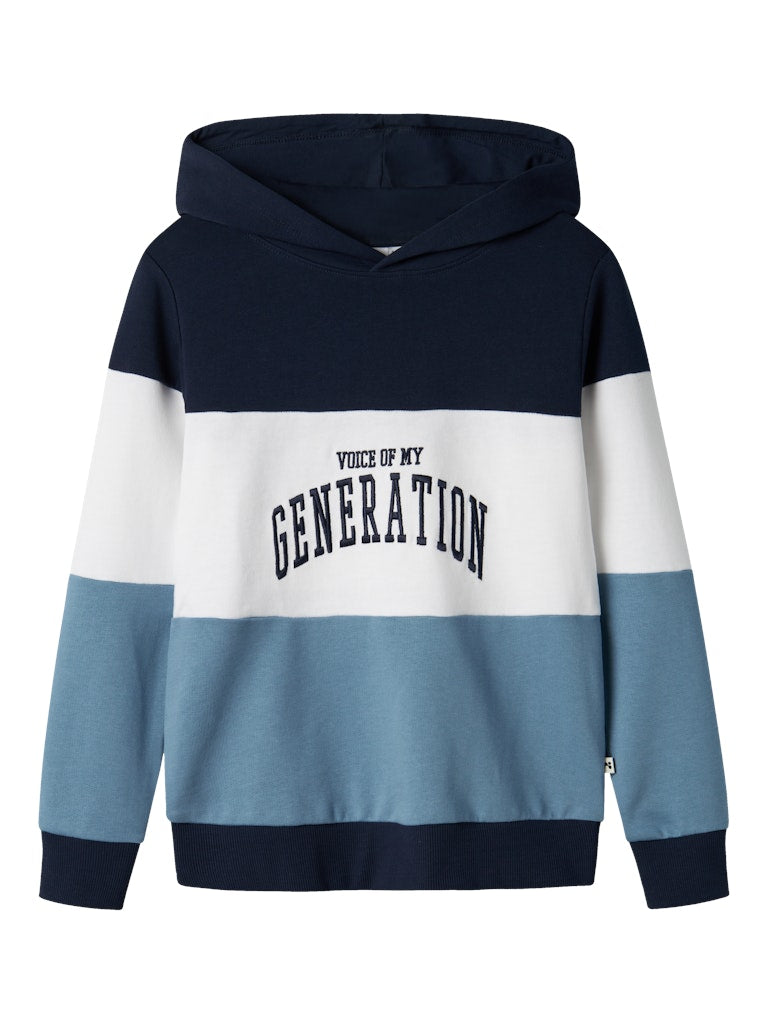 Name it Boys Striped Hoodie Sweatshirt