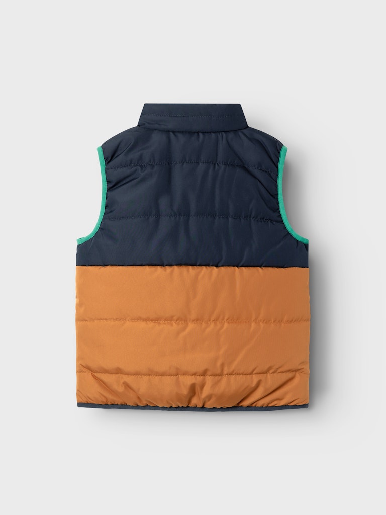 Name it Mini Boy Padded Gilet - Colour Block