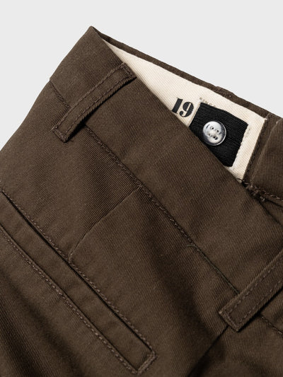 Name It Boys Straignt Leg Pants - Brown