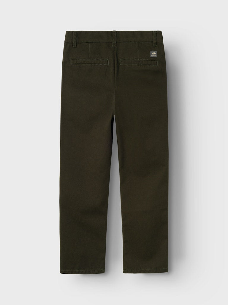 Name It Boys Straignt Leg Pants - Green