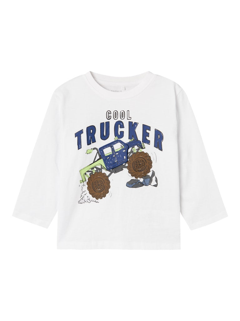 Name it Mini Boys Monster Trucks Long Sleeved Top