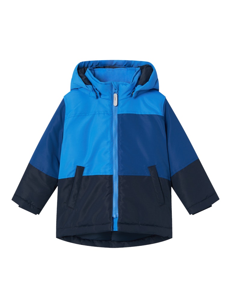 Name it Mini Boy Colourful Padded Winter Jacket - Colour Block