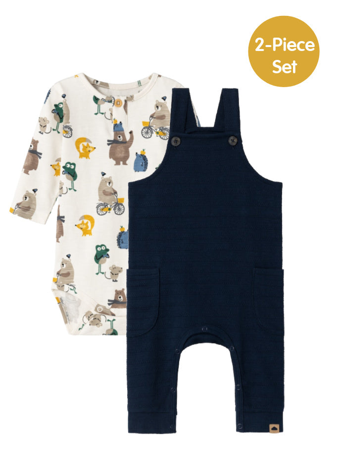 Name it Baby Boy 2-Piece Dungaree Set