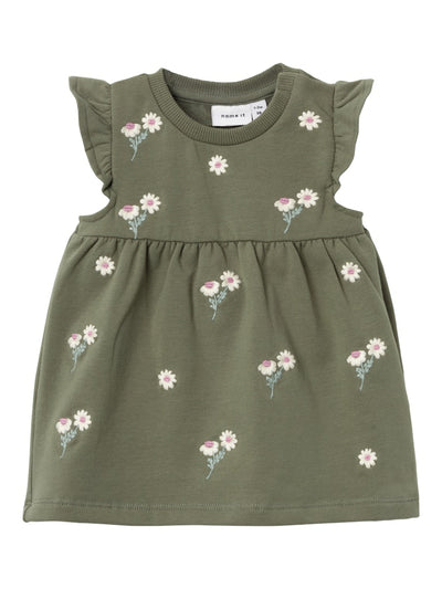 Name it Baby Girl 2-Piece Dress Set - Green