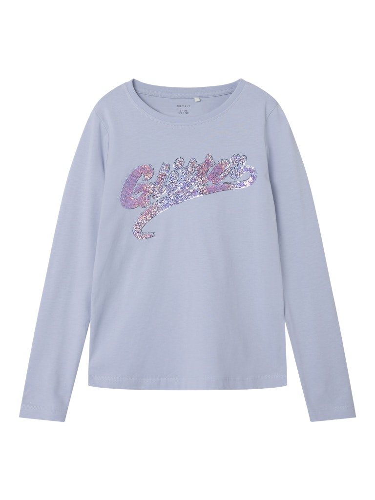 Name It Girls Cotton Top With Sequin Detail