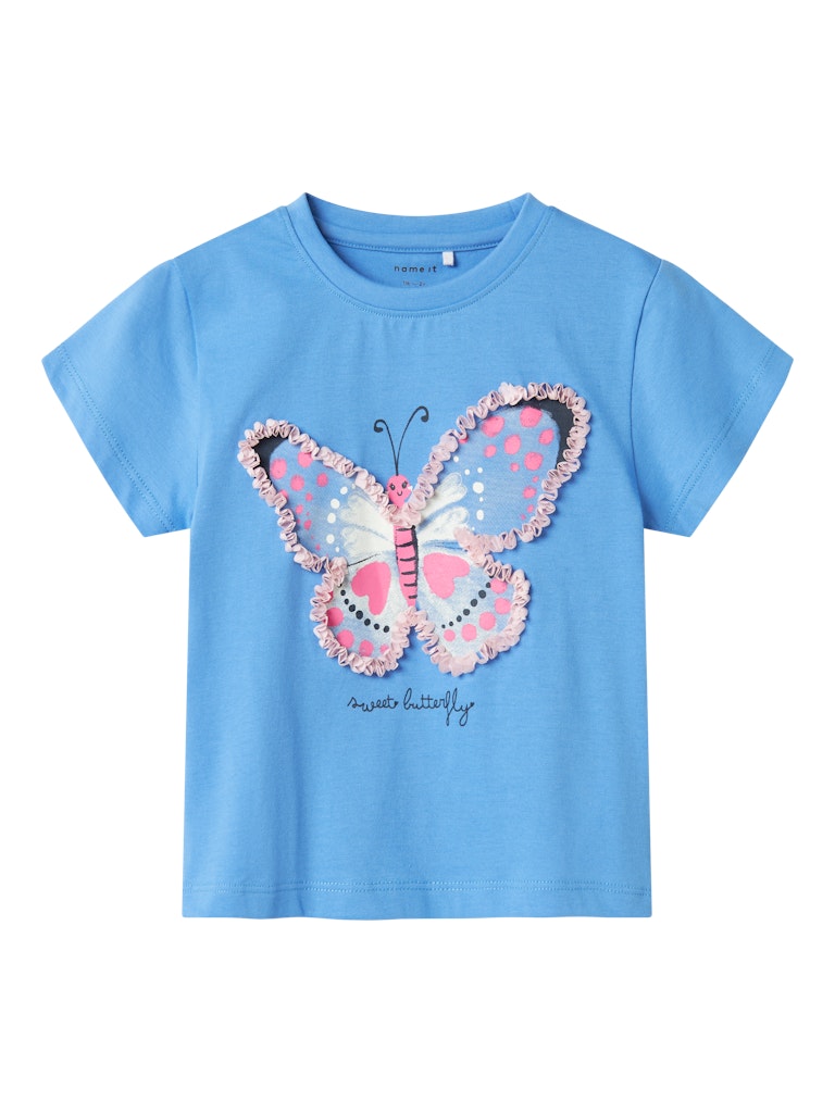 Name It Mini Girl Colourful Cotton T-Shirt