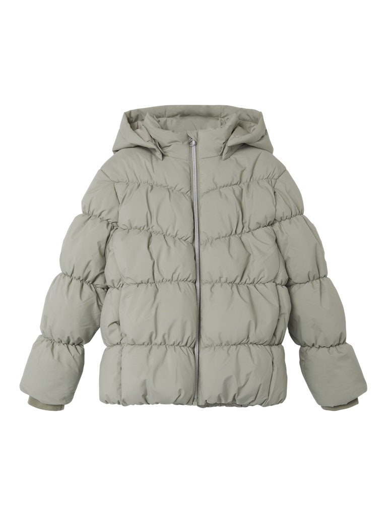 Name it Girls Winter Puffa Jacket - Seagrass Green