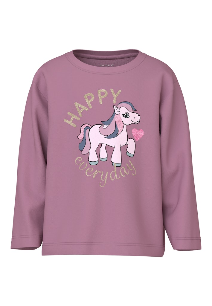 Name it Girls Long Sleeved Pony Top