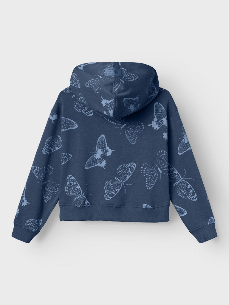 Name It Girls Butterfly Hoodie