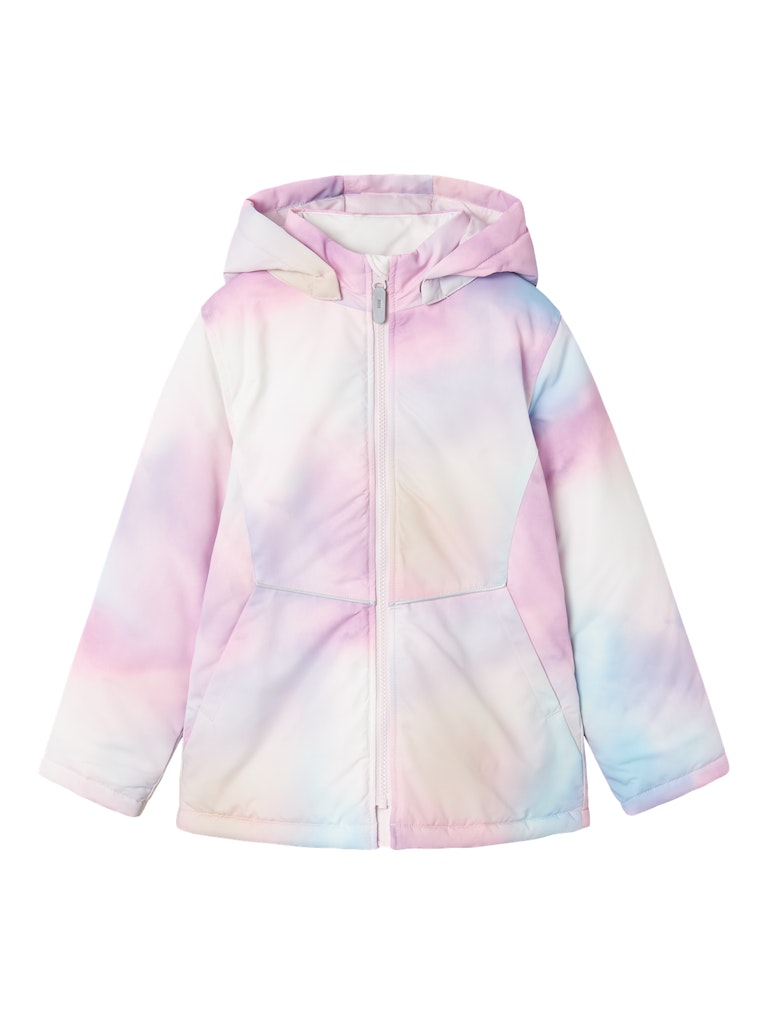 Name it Girls Padded Winter Jacket -Tie Dye