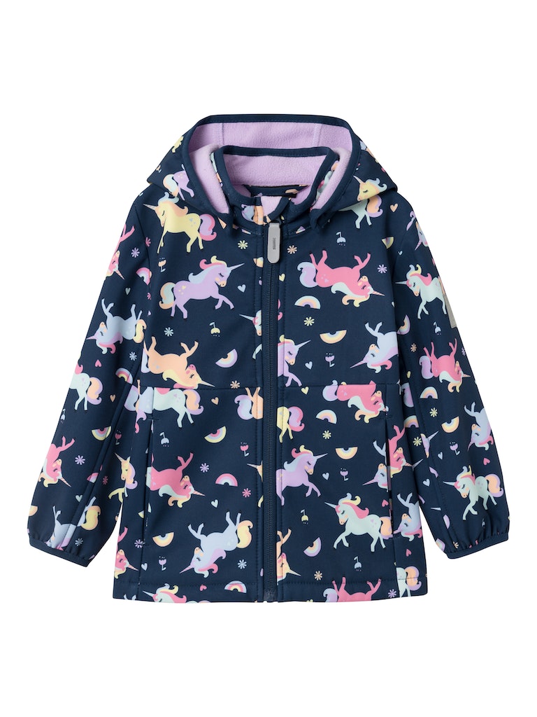 Girls unicorn rain jacket deals