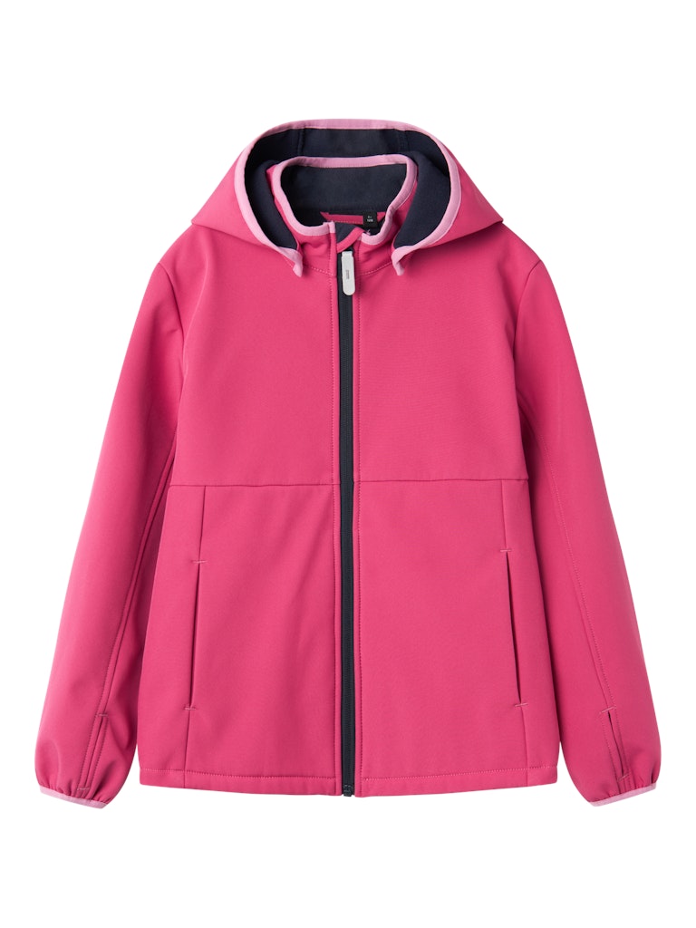 Name it Girls Waterproof Softshell Jacket - Pink