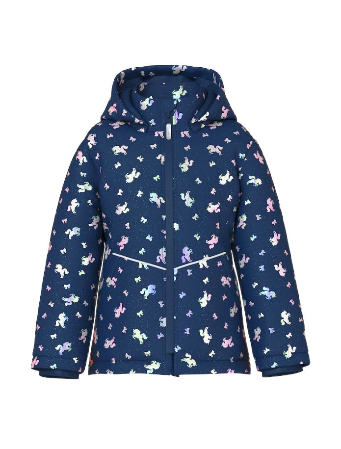 Name it Toddler Girls Showerproof Unicorn Winter Jacket