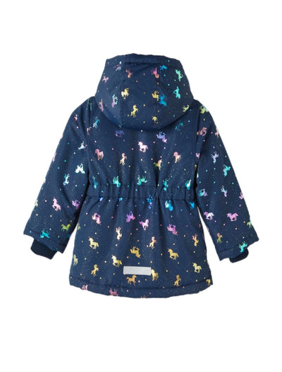 Name it Toddler Girls Showerproof Unicorn Winter Jacket