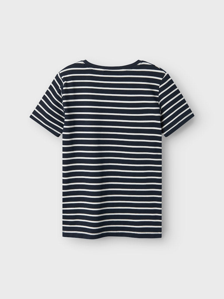 Name it Boys Short-Sleeved T-Shirt - Navy Stripe