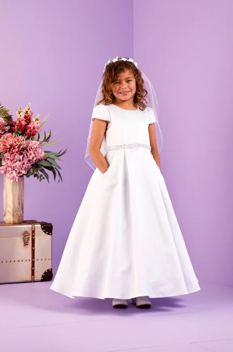 Girls Communion Dress LUCIA by Peridot