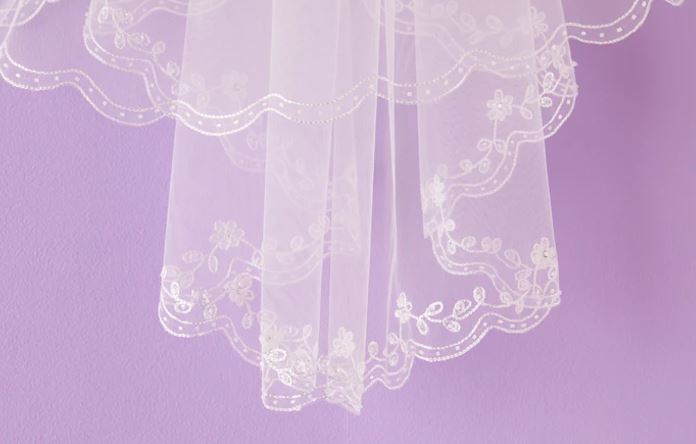 First Holy Communion Veil - P328 Silvie