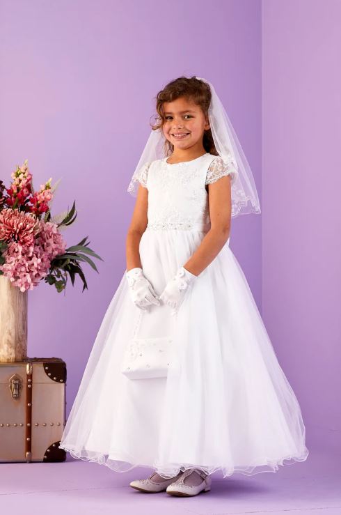 First Holy Communion Veil - P328 Silvie