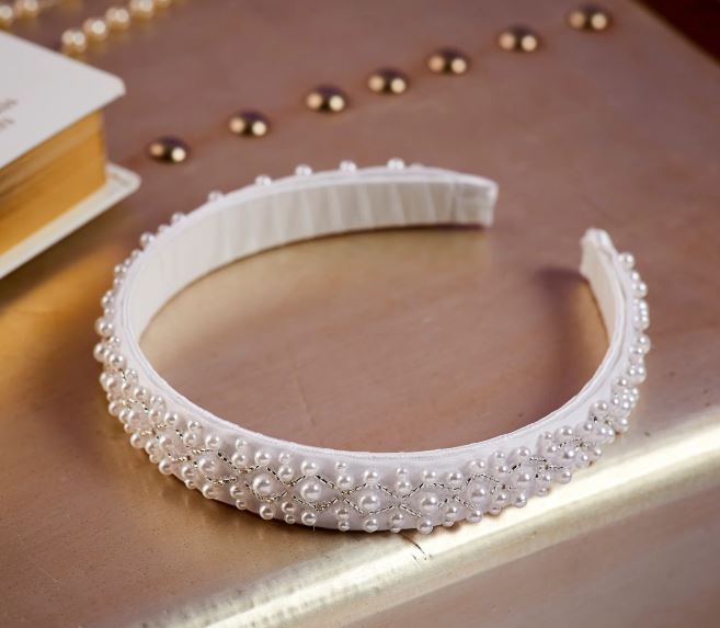 Communion  Headband - P334 Rosalyn