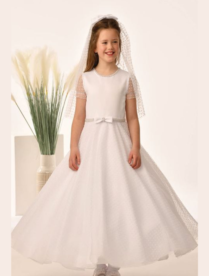 Rosa Bella Communion Dress RB652 Including Veil